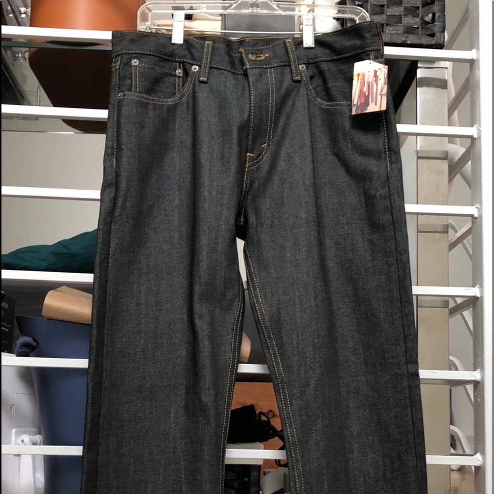 Levi’s Red Tab 508 Tapered Mens Jeans Dark Blue